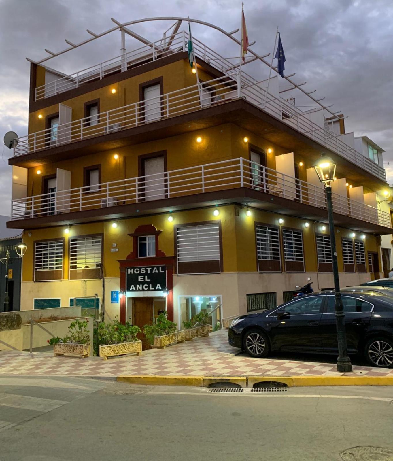 El Ancla Hotel Alcala del Rio Bagian luar foto